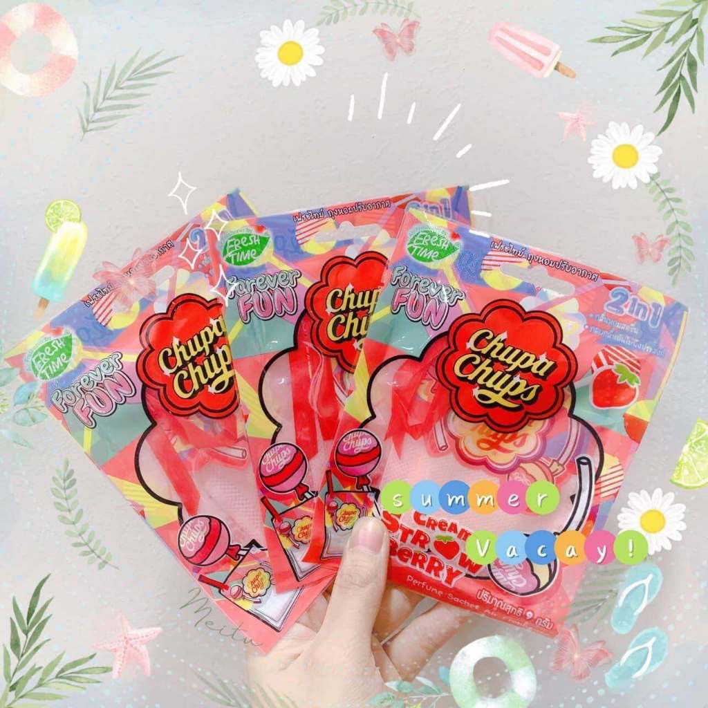 Túi thơm Chupa Chups Dâu