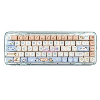 Nút bàn phím cơ keycap duck, rabbit, cat MOA profile 139 nút