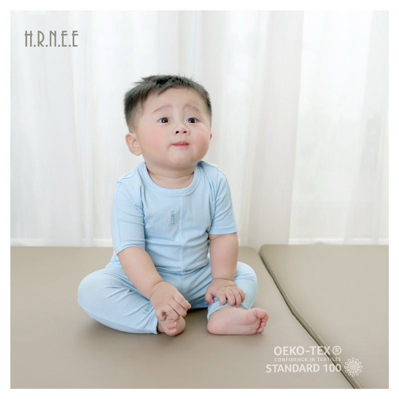 HRNEE - Bộ dài tay cổ trụ Hãng Hrnee Cho Bé Trai Bé Gái - Shop NGA STONE