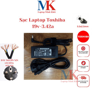 Sạc Laptop Toshiba 19v-3.42a I CHÍNH HÃNG LAPTOPMINHKHOI