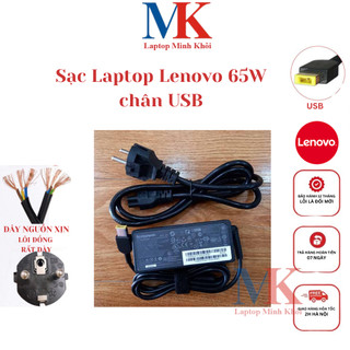 Sạc laptop lenovo 20v-3.25a chân usb i chính hãng laptopminhkhoi