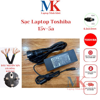 Sạc Laptop TOSHIBA 15V-5A I CHÍNH HÃNG LAPTOPMINHKHOI