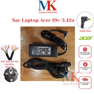 Sạc Laptop Acer 19v-3.42a I CHÍNH HÃNG LAPTOPMINHKHOI