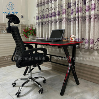 Bàn chữ k , bàn gaming khung chữ k , bàn livestream , để máy vi tính , mẫu bàn hiện đại , liên kết chắc chắn