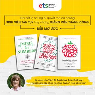 Sách - Combo: Học Cách Học+ Dạy Học Không Theo Lối Mòn + Cách Chinh Phục Toán Và Khoa Học