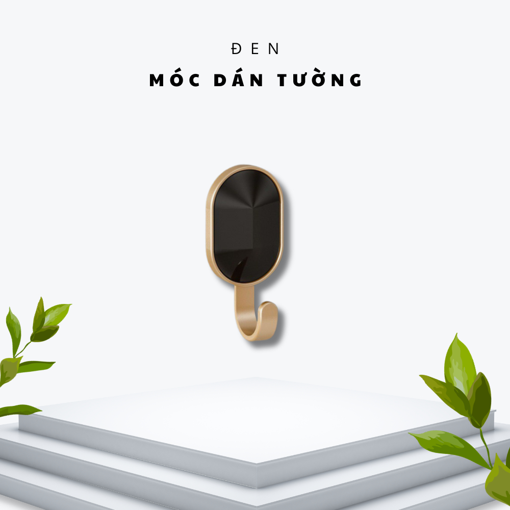 Móc Dán Tường Treo Đồ Dùng Tiện Lợi/Móc Đơn Thiết Kế Gọn Đẹp