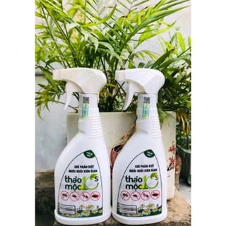 Bình xịt diệt muỗi kiến gián mối sinh học thảo mộc 10s chai 500ml