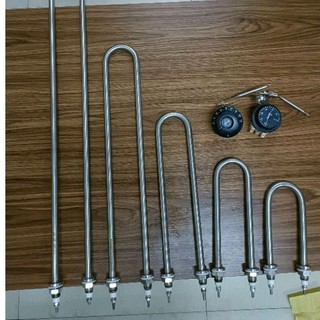 [TOP 1] Thanh nhiệt đun nước U đơn ĐIỆN TRỞ NỒI PHỞ, NẤU CHÁO, còng nhiệt 220V 380V
