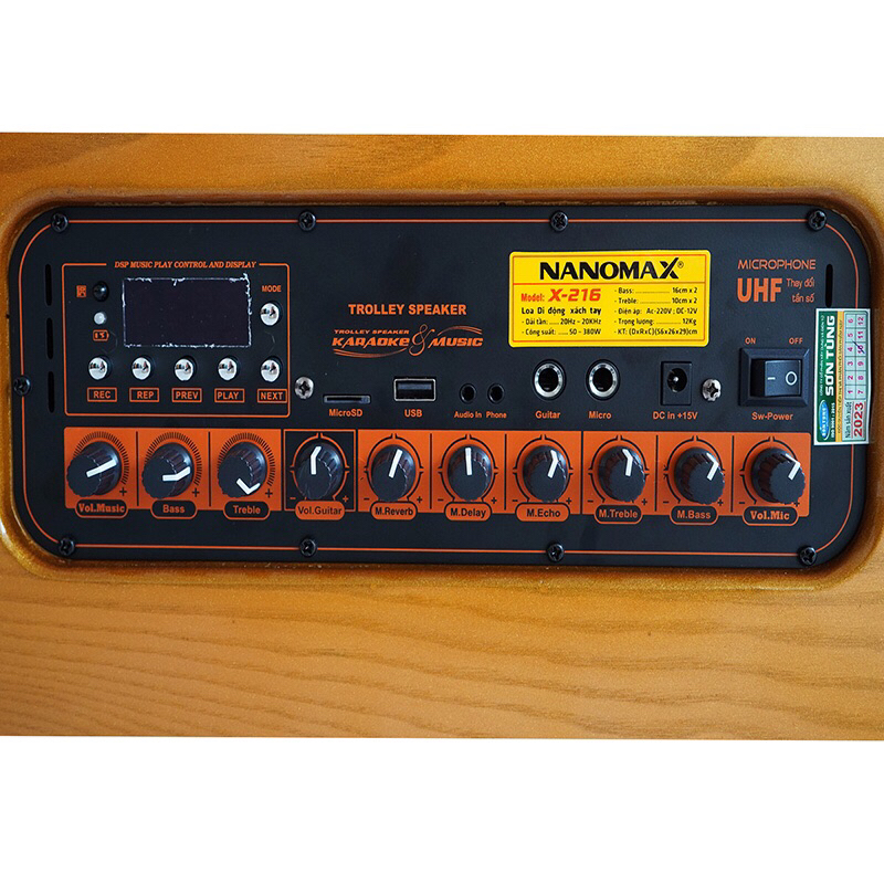 Loa Karaoke Xách Tay Nanomax X-216