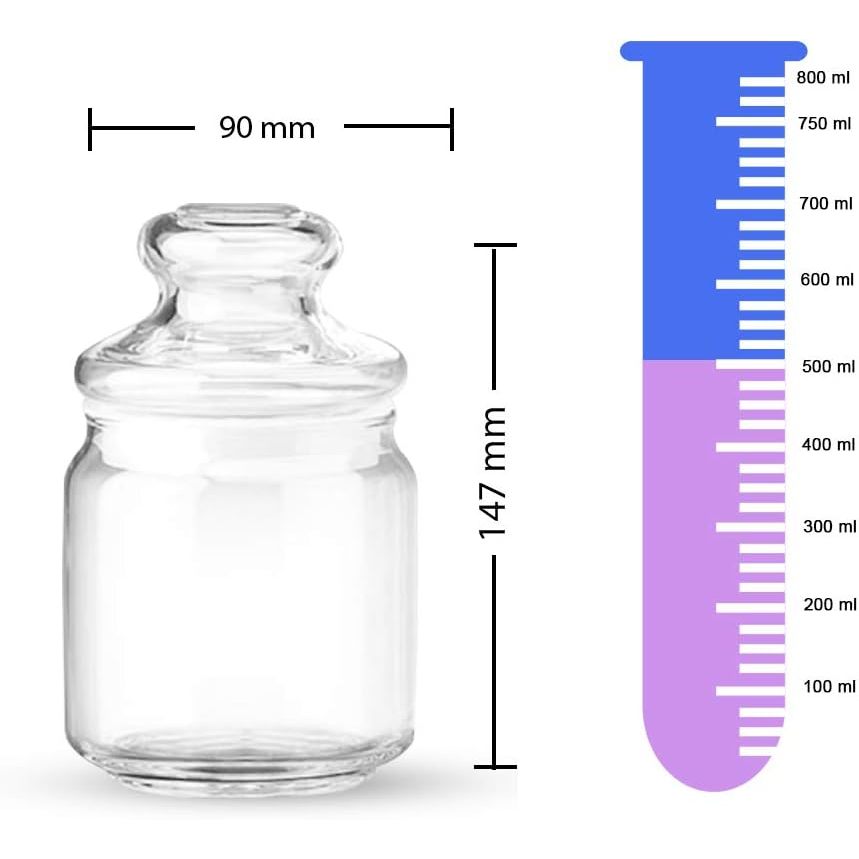 Hũ thuỷ tinh 500ml