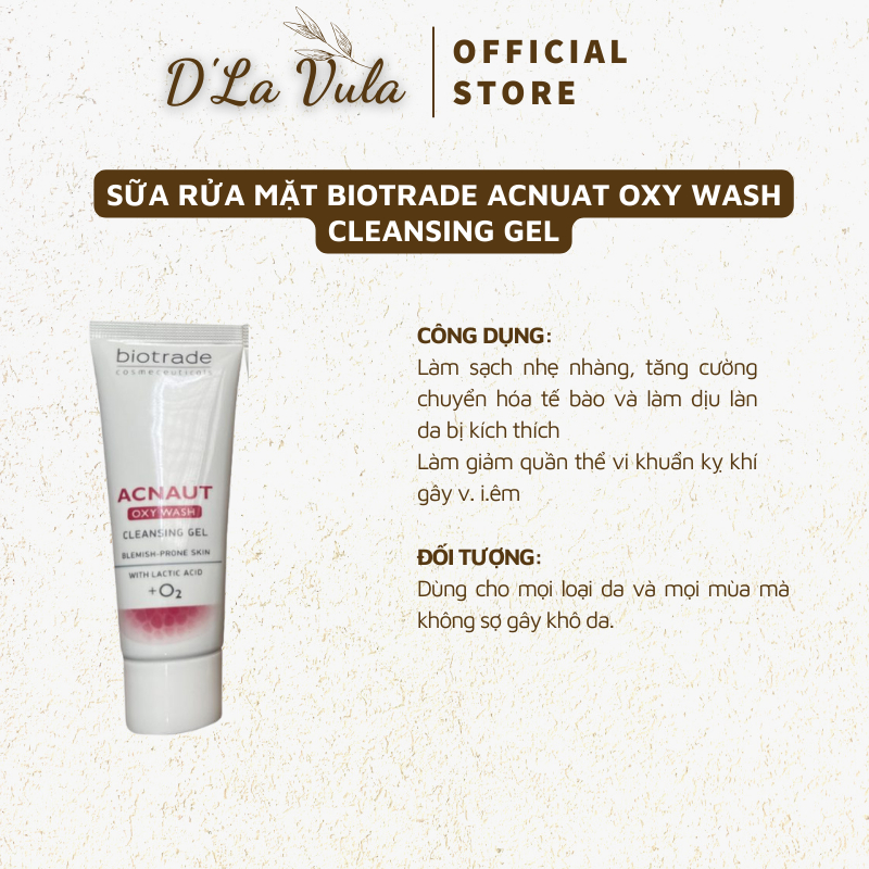 Bộ giảm mụn Biotrade Acnaut Mini 4 sản phẩm