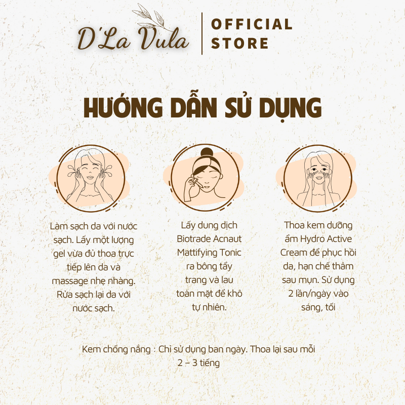 Bộ giảm mụn Biotrade Acnaut Mini 4 sản phẩm