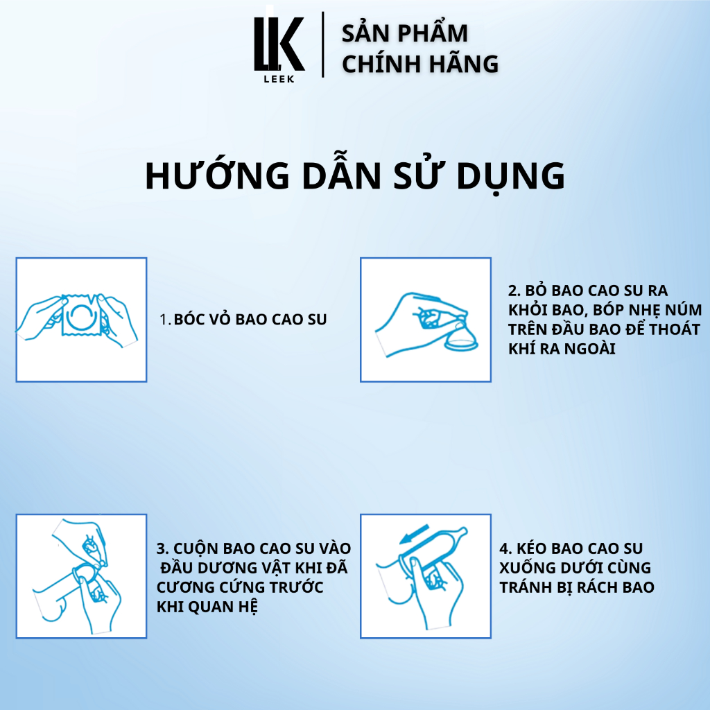 Bao cao su OK kéo dài thời gian quan hệ bcs siêu mỏng ôm sát 49mm hộp 12 chiếc