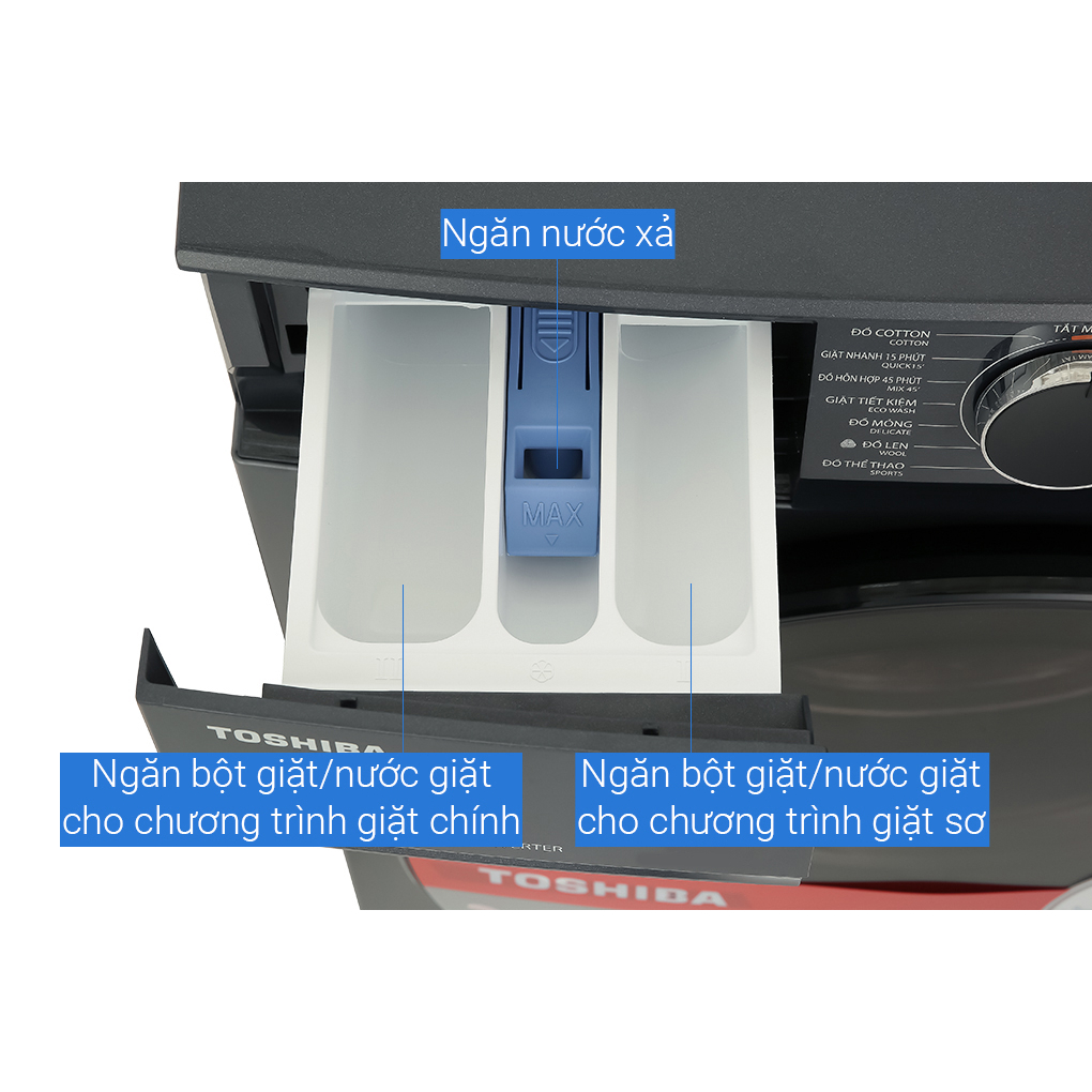 TW-T21BU115UWV - Máy giặt Toshiba Inverter 10.5 kg TW-T21BU115UWV