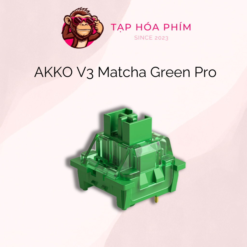 Switch phím cơ AKKO V3 Matcha Green Pro