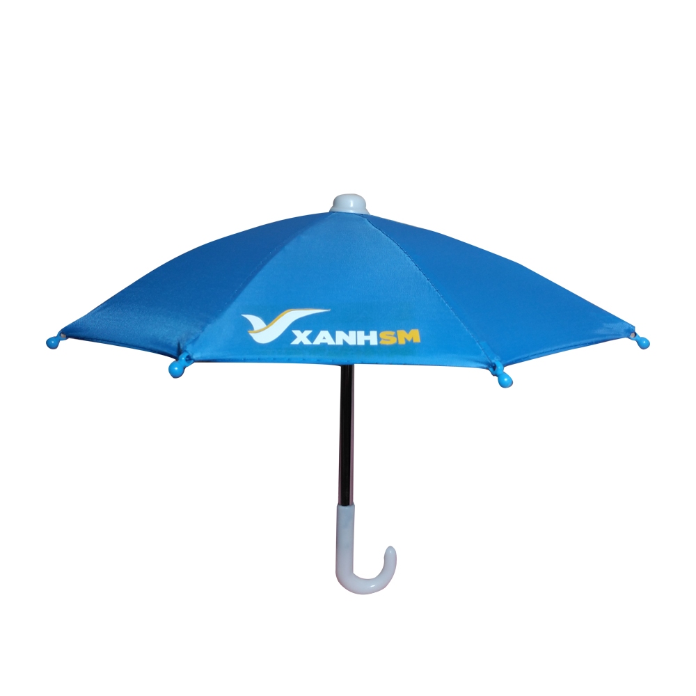 Dù Che Điện Thoại Xanh SM - Che Nắng Mưa Tiện Lợi