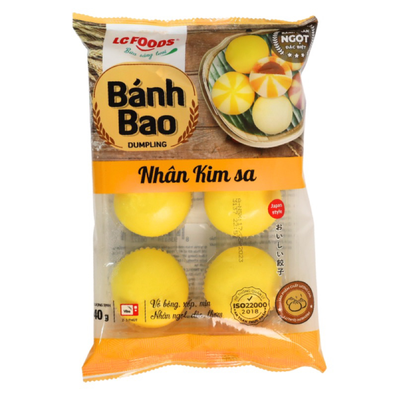 Bánh Bao Kim Sa Hộp 6 Cái (Ship Đà Nẵng)