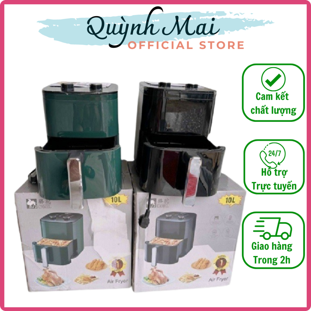 Nồi Chiên Không Dầu Dung Tích 7 Lít CAMEL Bảo Hành 12 Tháng Cao Cấp
