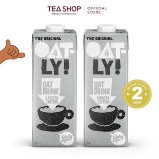 [2 HỘP] Sữa yến mạch Oatly Barista Edition (2 x 1L)