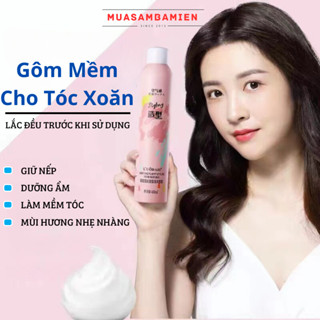 Gôm xịt tóc nam nữ, gôm mềm giữ nếp tóc, keo xịt tóc, keo bọt tạo kiểu giữ nếp tóc nam nữ