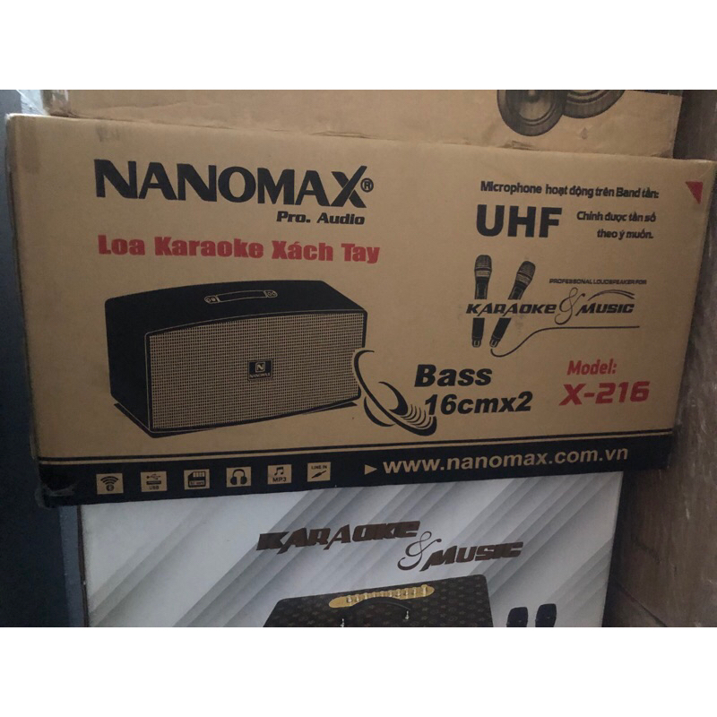 Loa Karaoke Xách Tay Nanomax X-216