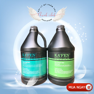 Dầu gội xả can KAFEN 5L Phục Hồi Tóc - Siêu Rẻ, Siêu Mềm Mượt Cho Salon Minh Anh Hair Stores
