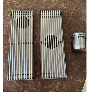 Ga thoát sàn ngăn mùi nhà tắm, phễu thu sàn dài 30cm, 60cm chất liệu inox 304 cao cấp10x30,10x60