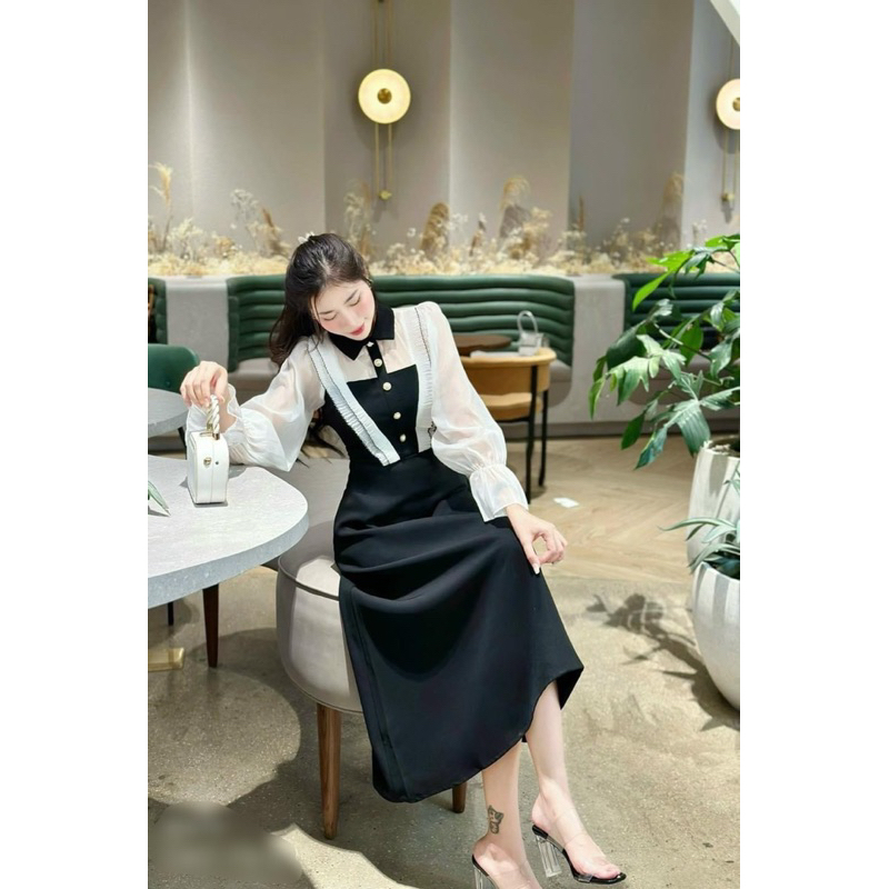 Bigsize 60-90kg váy kiểu phối siêu xinh