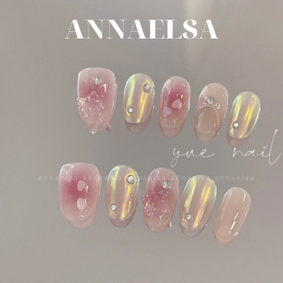 M014 - annaelsa nail box thiết kế móng úp mẫu màu sắc dễ thương