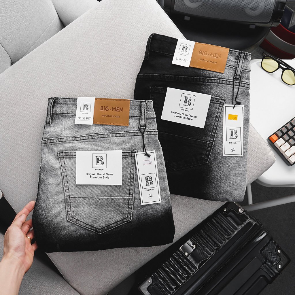 Big size - Quần short jean nam form big size wash 2 màu thời trang cá tính <130kg