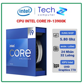 Cpu intel core i9 13900k box new bảo hành 3 năm