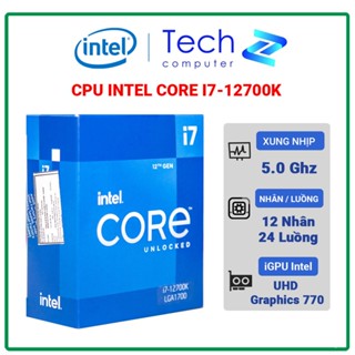CPU Intel Core i7 12700K Box New Bảo Hành 3 Năm
