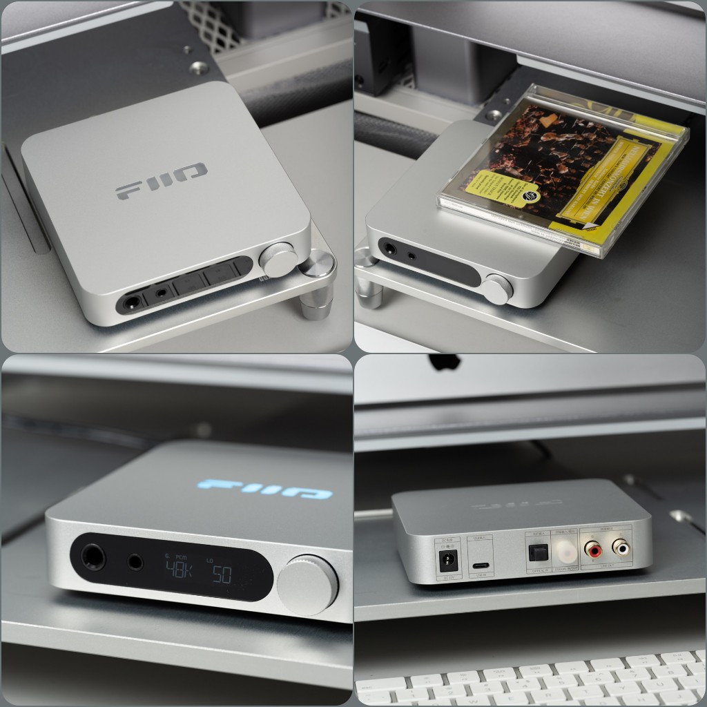 DeskTop DAC/AMP FiiO K11 Lossless Hifi Amplifier | Chip Dac CS43198 | Single-Chip GD32F303RET6 | công suất 1400mW