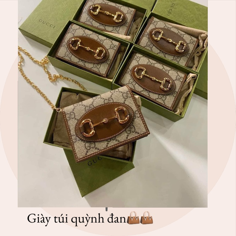 Túi mini HORSEBIT 1955 card case wallet túi vải hãng