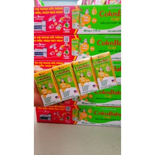 [Quét mã tích xu] Sữa bột pha sẵn Colosbaby 110ml (thùng × 48hộp) Date 2024