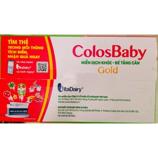 [Quét mã tích xu] Sữa bột pha sẵn Colosbaby 110ml (thùng × 48hộp) Date 2024