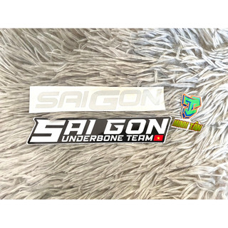 Tem saigon trang trí xe, laptop