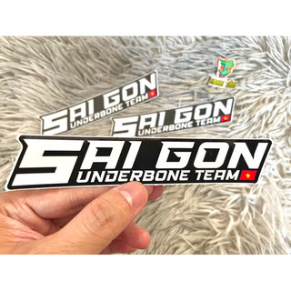 Tem SAIGON trang trí xe, Laptop