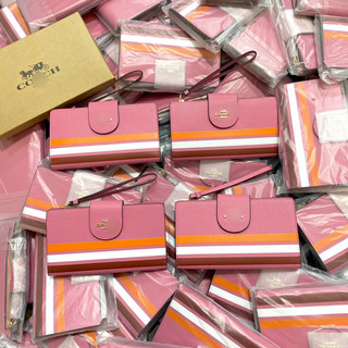Ví Coach Tech Phone Wallet dư xịn full box