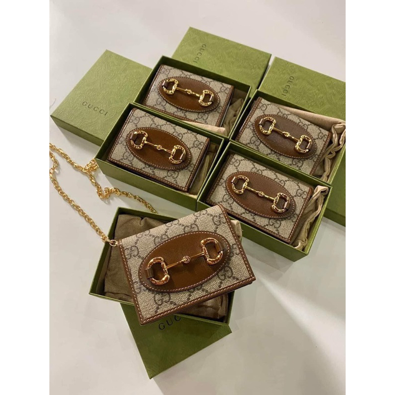 Túi mini HORSEBIT 1955 card case wallet túi vải hãng