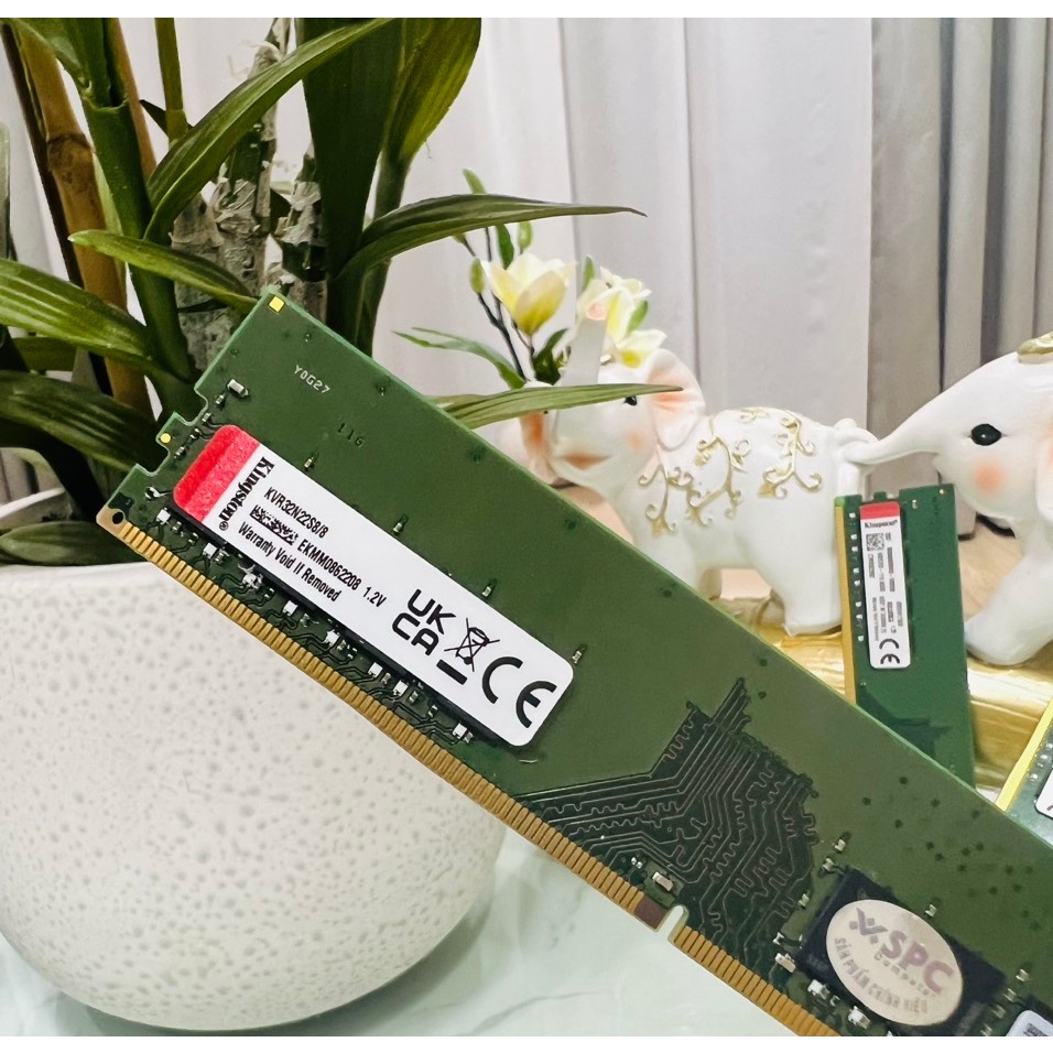 Ram Kingston 8GB 3200Mhz DDR4 Dùng Cho Máy Tính PC Desktop - Bảo hành 36 tháng 1 đổi 1