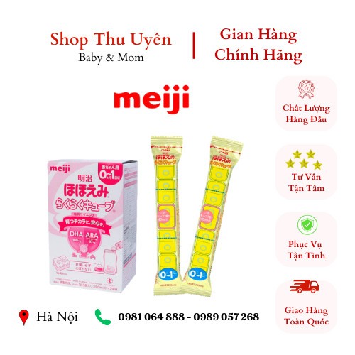 Tách Lẻ Thanh Meiji Nội Địa Nhật 1 Thanh 27g