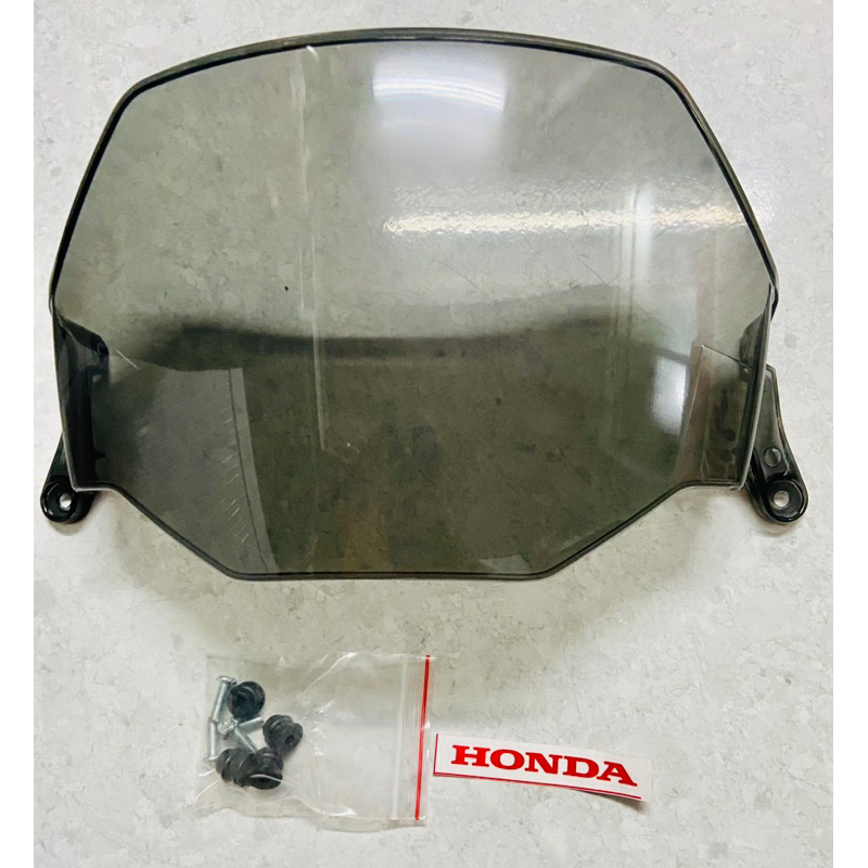 Kính chắn gió SH ý 2009 2010 2011 tem honda đỏ, kèm ốc đầy đủ