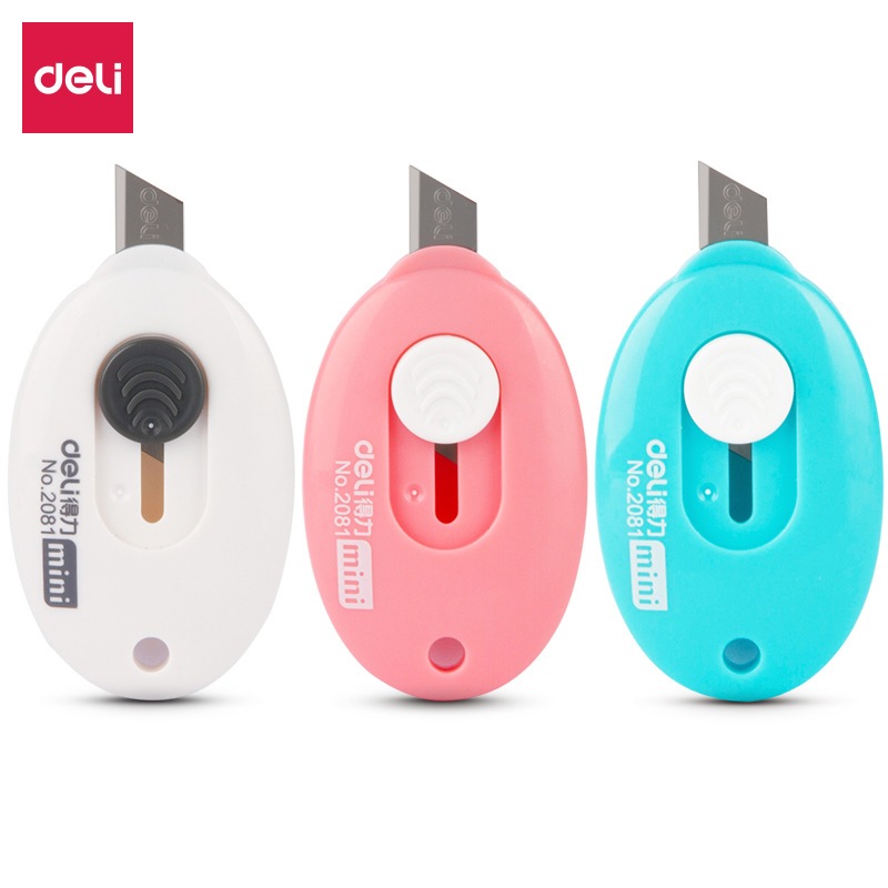Dao rọc giấy Mini Deli 2081 (1 cái)