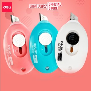 Dao rọc giấy Mini Deli 2081 (1 cái)