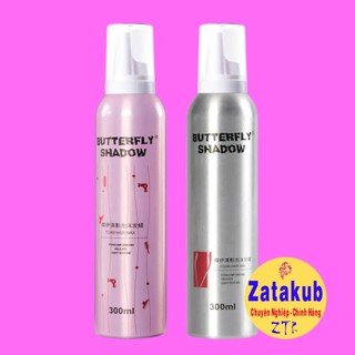 Mousse tạo kiểu giữ nếp tóc Butterfly Shadow Foam Hair Wax 300ml