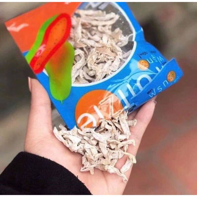 Ô mai jun Thái Lan, ô mai giun xanh tuổi thơ gói 50gr