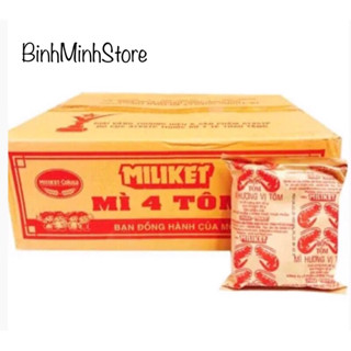 Thùng mỳ tôm miliket 30 gói* 80gr