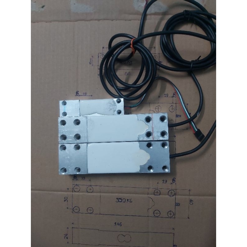 Cảm biến Loadcell cân điện tử tính tiền 40kg, 200kg, 350kg , Cảm biến lực cân Mavin Na4