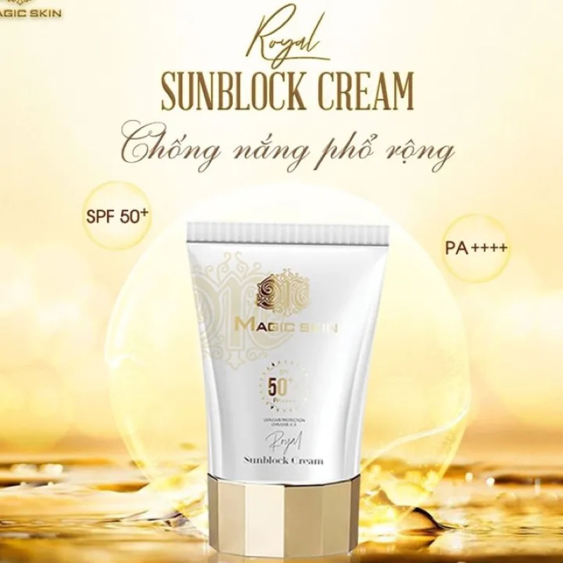 Kem chống nắng phổ rộng Magic skin